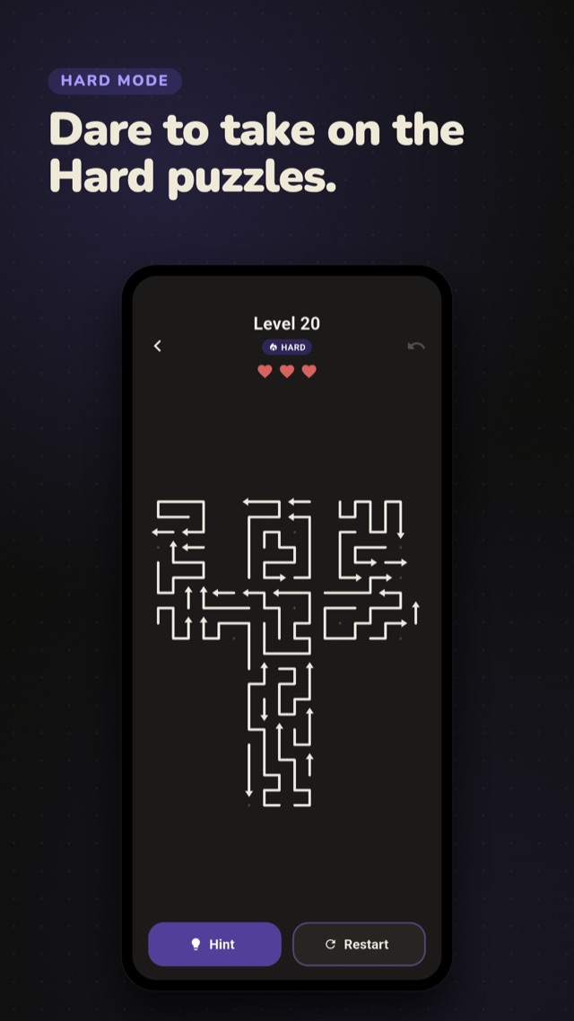 Hard mode — dare to take on the toughest puzzles